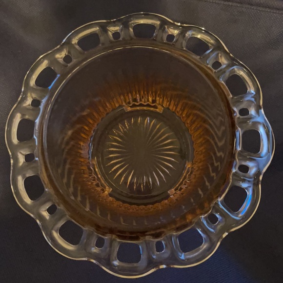 Vintage Old Colony Pink Depression glass Bowl - Picture 2 of 6